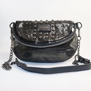 Betseyville Betsey Johnson Crossbody fabric metallic